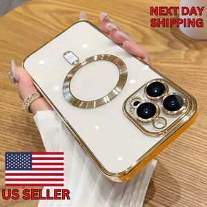 MagSafe Shockproof Case for iPhone 15/14/13 Pro Max with Camera lens cover